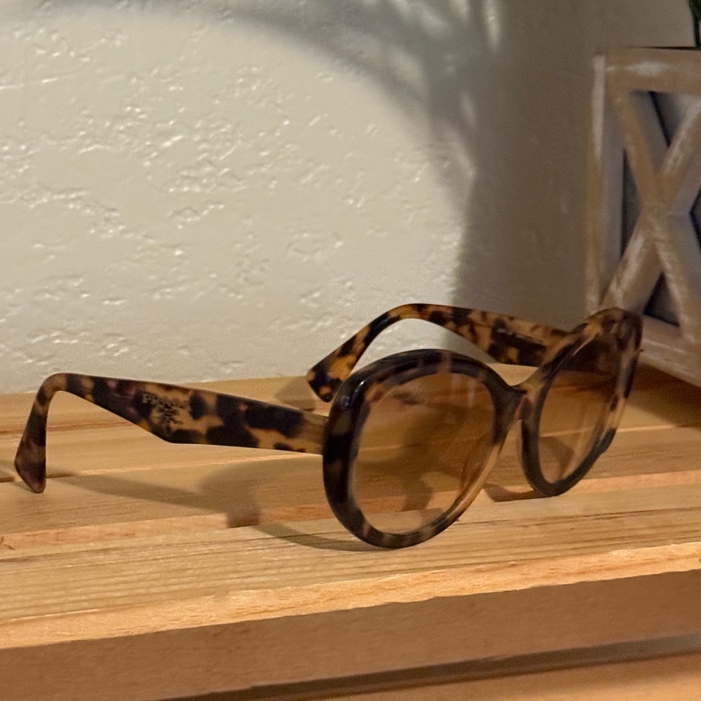 Prada Tortoise Shell Sunglasses